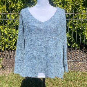 Free people blue sweater